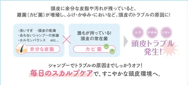（参考）頭皮トラブルの原因