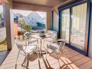 1号棟モデルハウス(テラス)