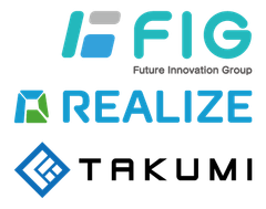 FIG株式会社、REALIZE株式会社、株式会社匠