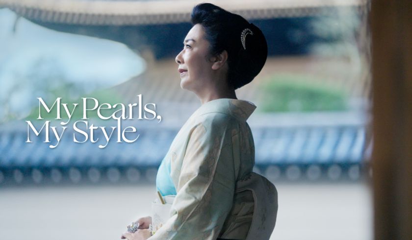 名取裕子、京都の「着物文化」に迫る　動画公開。
和装のためのジュエリーを纏い着物で4変化