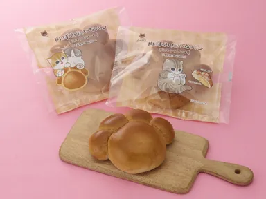 肉球みたいなパン(ミルククリーム)