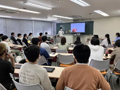 広島キャンパス 発表の様子