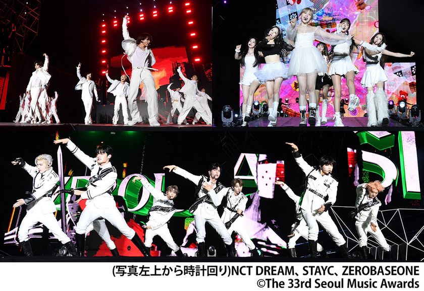【MUSIC ON! TV（エムオン!）】
史上初となったタイ・バンコクでの海外開催！
第33回ソウル歌謡大賞
NCT DREAM、ZEROBASEONE、RIIZEらに加え、
ZEEPRUK、NUNEWらの人気タイ俳優も出演！
エムオン!で日本語字幕入りでテレビ初放送！