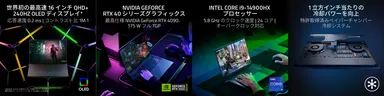 Razer Blade 16 特徴イメージ