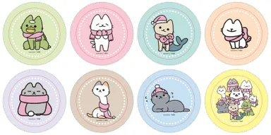 トレーディング缶バッジ8種