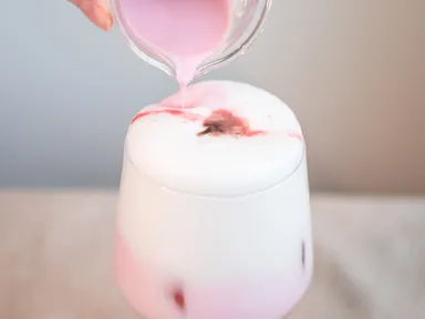 濃厚自家製さくらオレ