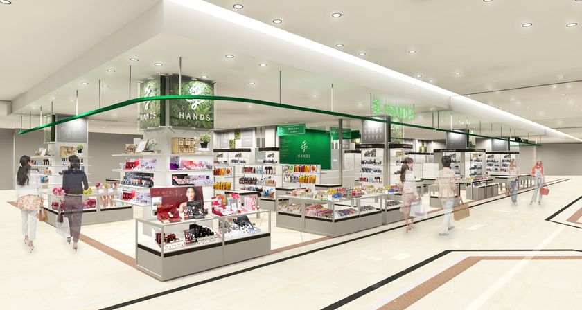 【近鉄百貨店　奈良店】
地域に支持され、地域と共に成長・発展する
「地域共創型タウンセンター」への転換を目指します
奈良店　春の改装について