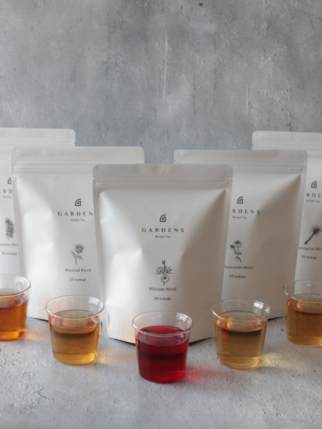 ハーブティー「GAREDENS」(ガーデンズ)3月1日(金)販売開始！
2月21日(水)公式オンラインショップより事前予約開始！