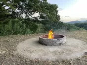 焚き火スペース
