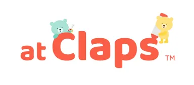 『at Claps』ロゴ