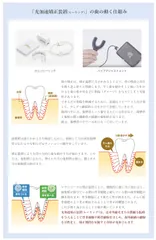 「光加速矯正装置(オルソヒーリング)」の歯の動く仕組み