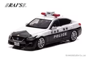 1/43 日産 スカイライン GT (V37) 2020 北海道警察交通部交通機動隊車両：左前
