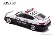 1/43 日産 スカイライン GT (V37) 2020 北海道警察交通部交通機動隊車両：左後