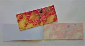 上村松篁「燦雨」一筆箋