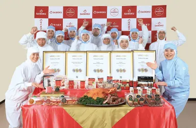 喜びの製造部スタッフ