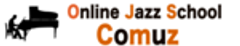 オンラインジャズスクールComuzのロゴ