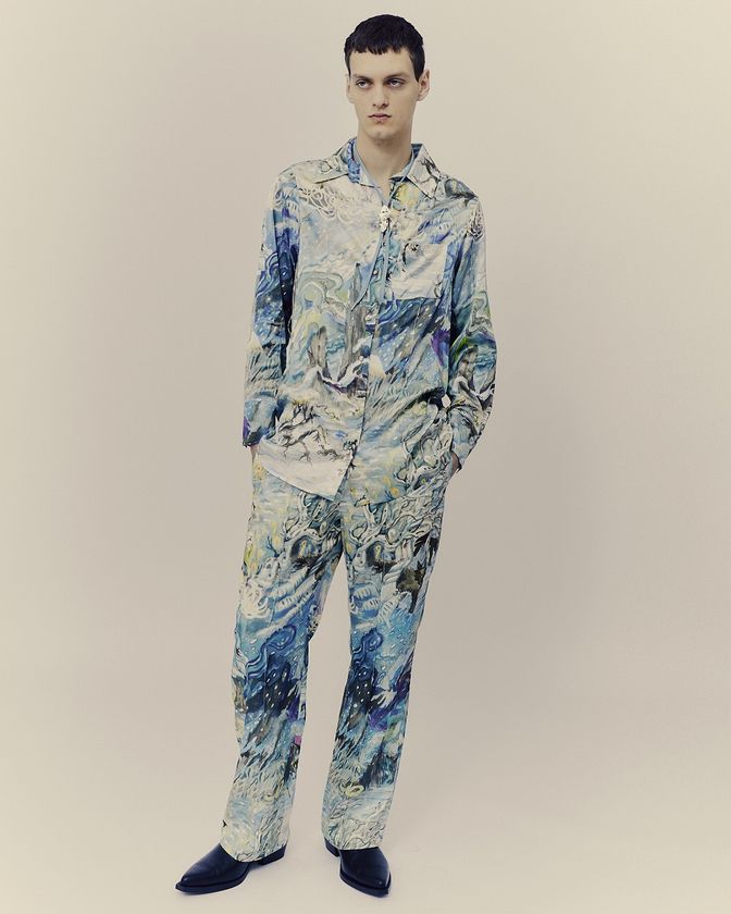 インクジェット捺染プリンター「FOREARTH」と
Flora Rabitti氏のコラボレーション作品第2弾