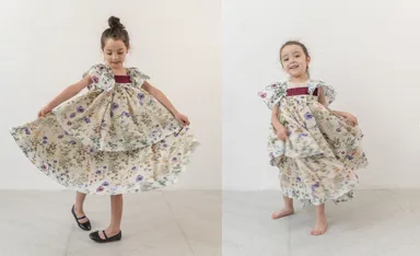 Balloon Volume “Ballerina Dress” BLANC