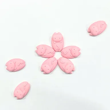 幸せの桜の花が咲くマグネット桜猫(2)