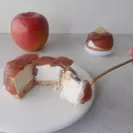 エシカル林檎のレアチーズケーキ3