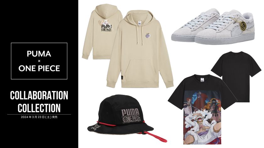 PUMA×ONE PIECEのコラボレーション！ 新作アイテムで壮大な冒険