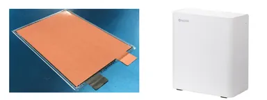 クレイ型リチウムイオン電池ユニットセル、セルを内蔵した蓄電池ユニット