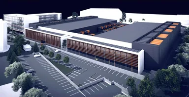 イギリス ヘメル・ヘムステッド 3 データセンター　外観予定図