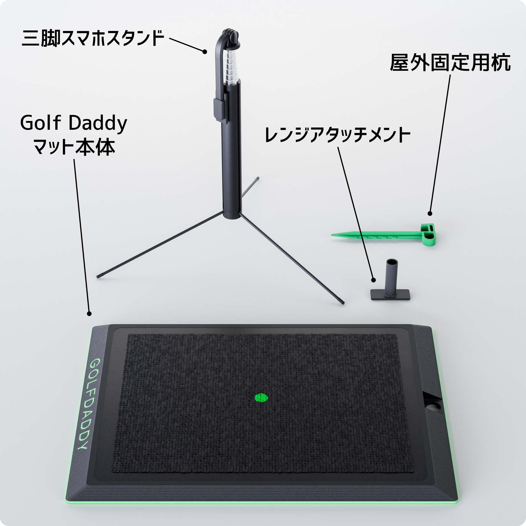 Amazon新着ランキング1位獲得の ゴルフ練習器具がリニューアル