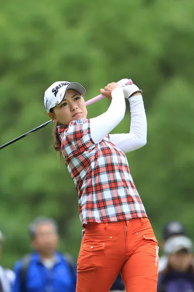 参戦する横峯さくらプロ