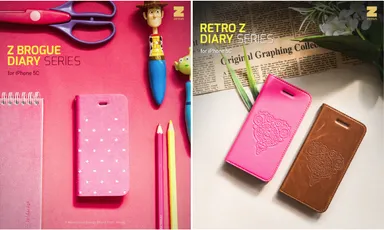 ファッショナブルなZENUSのiPhone 5cケース