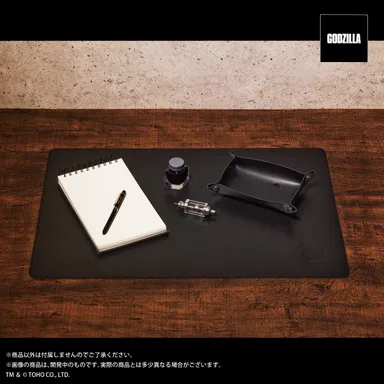 ゴジラ レザーデスクマット／ゴジラ レザーペントレイ