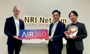 AIR360 Founder：Defontis Florent氏、NRIネットコム：山田 輝明、時津 祐己