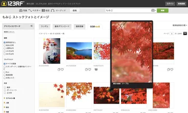 123RF・画像検索