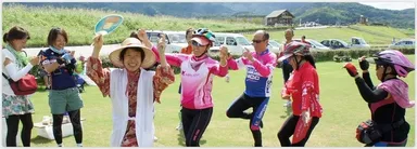 地元の人々との交流(去年)