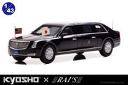 Kyosho × RAI'S 1/43 キャデラック ワン THE BEAST 2019 アメリカ大統領専用車 (日本来日仕様)