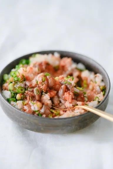 タコのぶっかけ