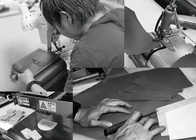 財布職人とカバン職人