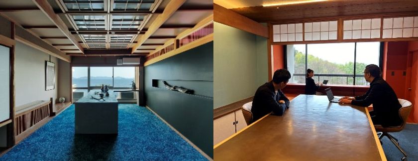 イノベーションパートナーズ 地域創生の中部拠点として
「Gamagori ネイバーワークス」を設立。蒲郡での取組みに賛同いただいた１社目として「C-Garden」がサテライトオフィスを立地