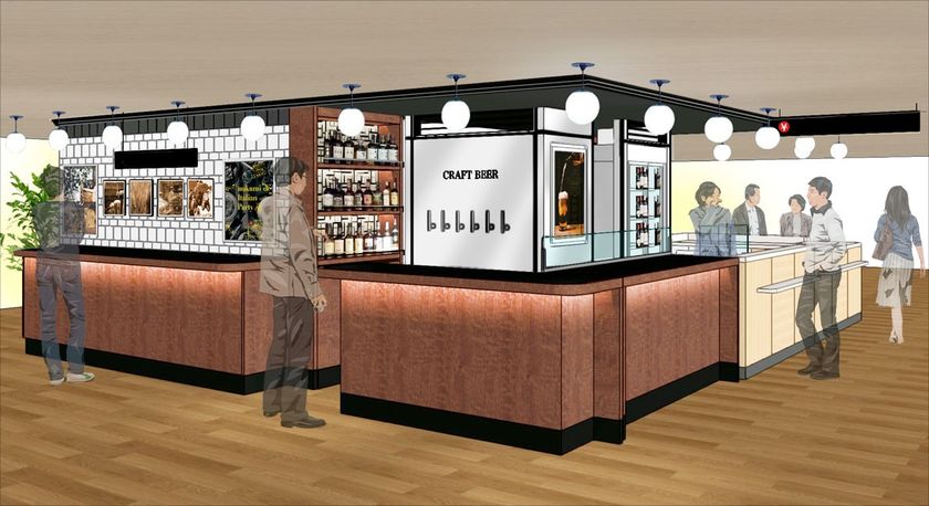 “デパ地下グルメ”とともにお酒を楽しめる
「ハルチカBar」４月17日（水）オープン