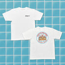 Sonar Pocket × サウナボーイ Tシャツ WHITE