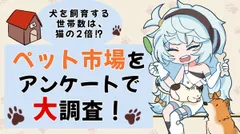 ペット市場をアンケートで大調査！