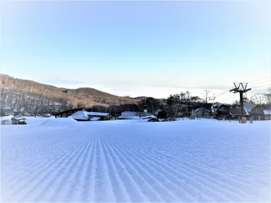 綺麗に圧雪整備