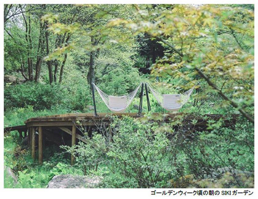 ROKKO森の音ミュージアム ゴールデンウィーク期間限定
朝のSIKIガーデン＆楽器準備公開
自動演奏バイオリンの調弦など公開実演