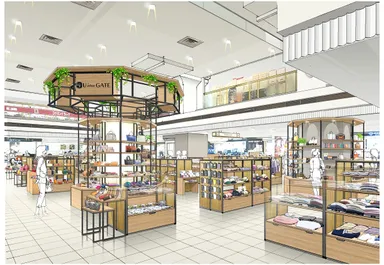 上本町店売場イメージ