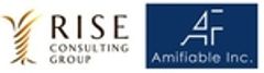 株式会社ライズ・コンサルティング・グループ、アミフィアブル株式会社のロゴ