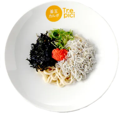 淡路島産釜揚げシラスと明太子の柚子胡椒お出汁(2)