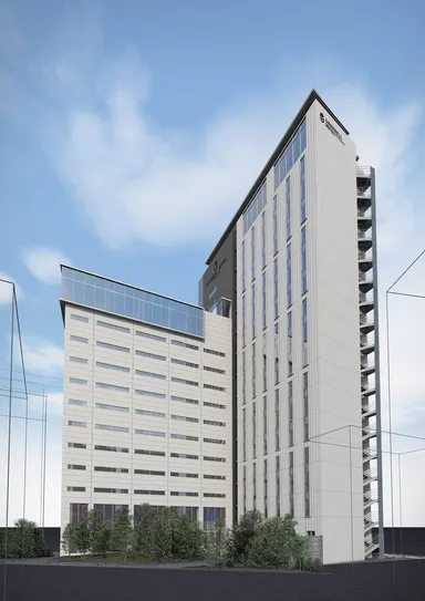 新宿グランベルホテル外観CG