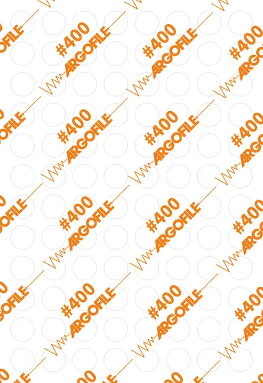 スポンジ裏面にはわかりやすく番手を印刷