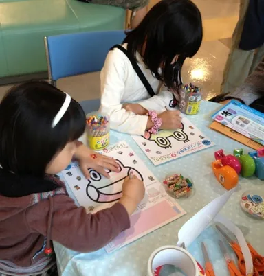 ポノキャラお面作りワークショップ