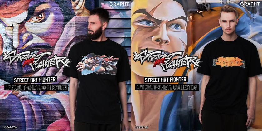 GRAPHT、「ストリートファイター6」をテーマとした ミューラル
